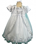 GIRLS CHRISTENING DRESS (0232377) WHITE